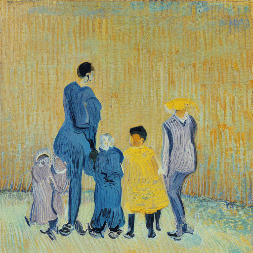 La imagen representa momentos familiares atractivos