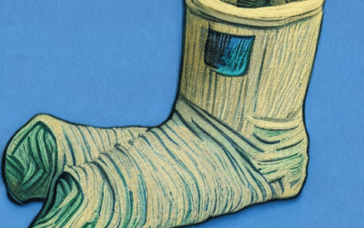 La imagen muestra un método sencillo para mantener calcetines frescos y limpios utilizando una técnica casera práctica.