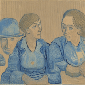 La imagen debe transmitir visualmente los desafíos que enfrentan las parejas debido al Síndrome del Hombre Irritable