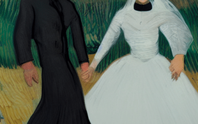El vestido de boda de color negro tiene una rica historia