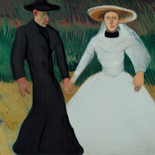 El vestido de boda de color negro tiene una rica historia
