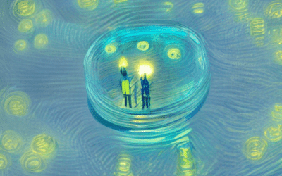 La imagen debe transmitir que Saber los Condones de Luz son un enfoque innovador para detectar ETS a través de la innovadora tecnología de preservativos brillantes.