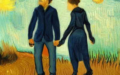 La imagen debe representar a un psicólogo que guía a una pareja a través de la comunicación abierta y ejercicios de empatía