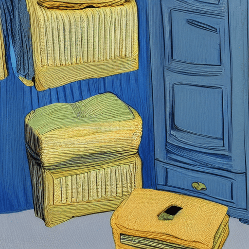 La imagen debe mostrar el método de Marie Kondo para doblar toallas de forma óptima y eficiente